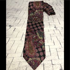 Montagu  Men’s Paisley Silk Tie